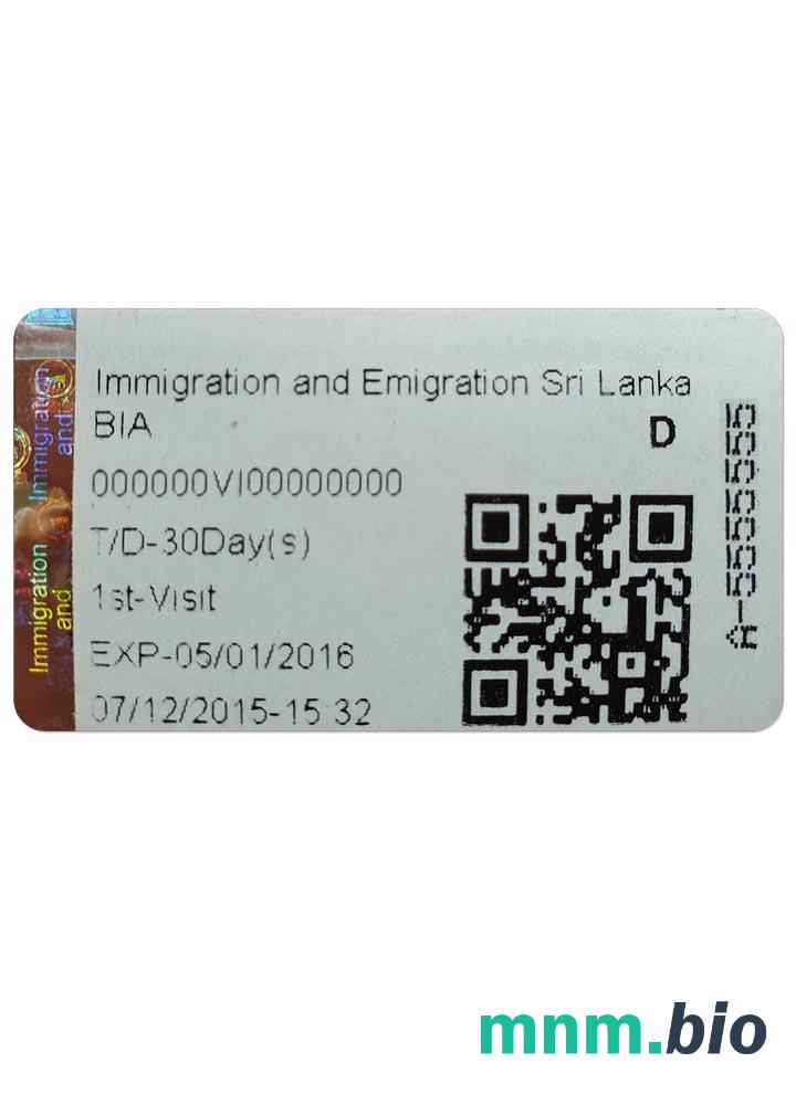 Sri Lanka imigracja i emigracja